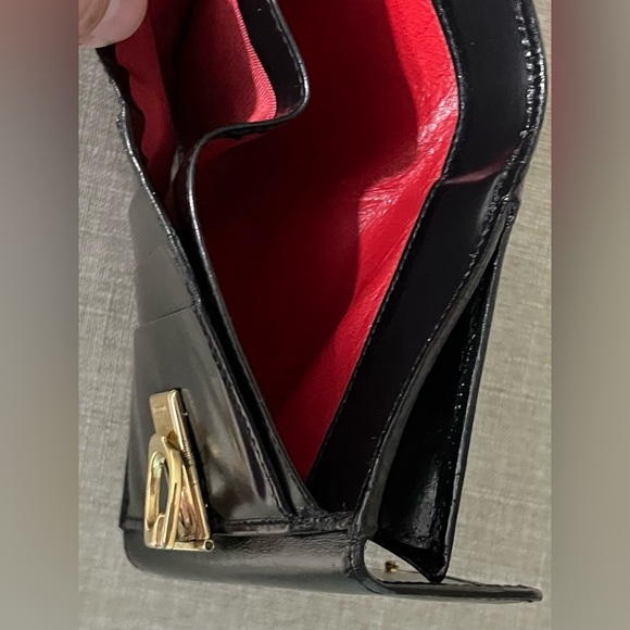 GUCCI GG Marmont Leather Bifold Compact Wallet Vintage - Picture 14 of 15